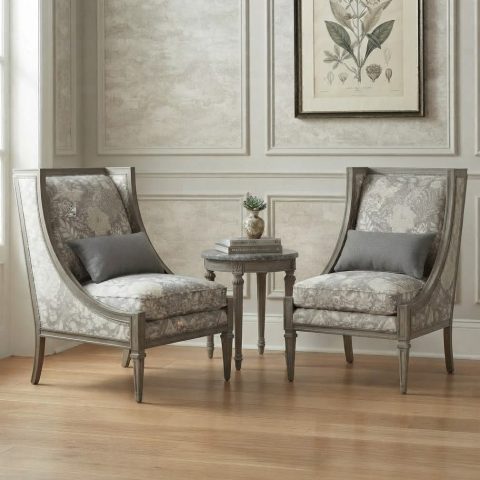 Bedroom Chair & Table Set BCS-02