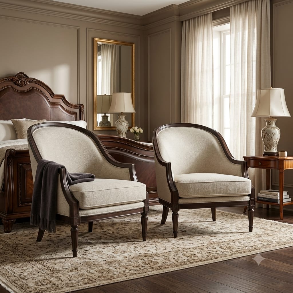 Crown Bedroom Chair