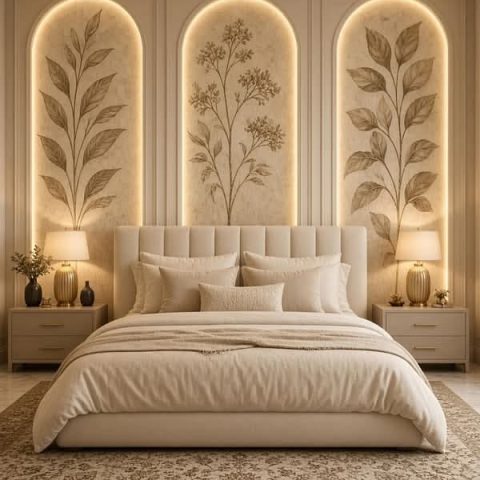 Botanical Crown Bed Set BDS-03