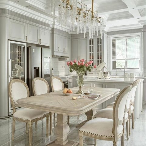 Ivory Sheesham Dining Set DS-02