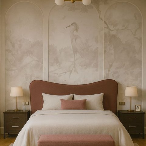 Serene Curve Bed Set BDS-02