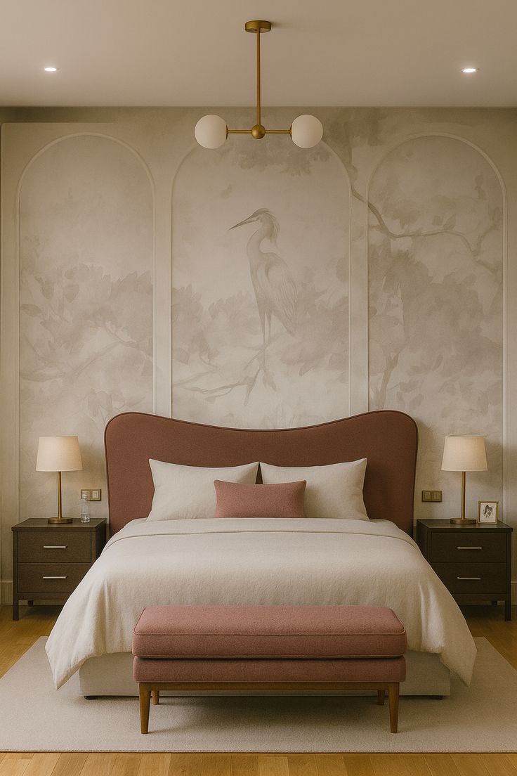 Serene Curve Bed Set BDS-02